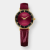 jowissa . roma quarz – bordeaux 27mm leder