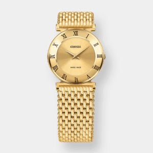 jowissa . roma quarz – gold 36mm edelstahl