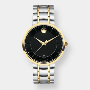 movado 1881 automatic – bicolor 40mm edelstahl