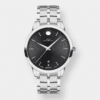 movado 1881 automatik – schwarz 39mm edelstahl