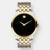 movado red label automatic – bicolor 42mm edelstahl