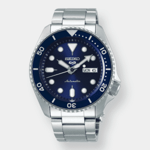 seiko 5 sports automatik – blau 43mm edelstahl