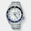 seiko 5 sports gmt automatik – silber 42mm edelstahl