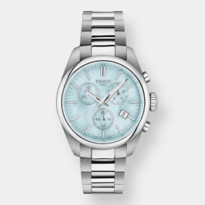 tissot pr 100 chronograph – blau 36mm edelstahl