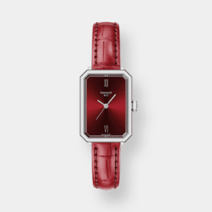 tissot srv quarz – rot 30mm leder