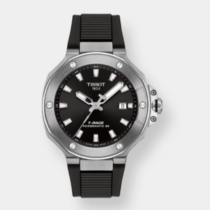 tissot t race powermatic 80 – schwarz 41mm silikon