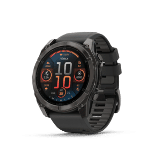 Garmin fenix 8 AMOLED 51 mm Schwarz – Outdoor & Multisport / Carbongrau DLC