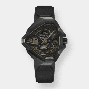 Hamilton Ventura Edge Skeleton – Schwarz 51mm Edelstahl
