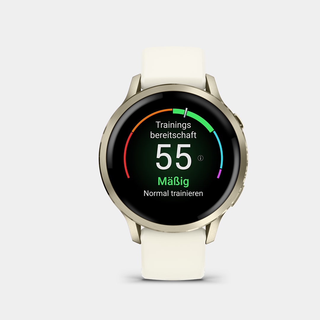 Garmin Venu 4 Smartwatch – Beige 41mm Lunargold – Bild 3
