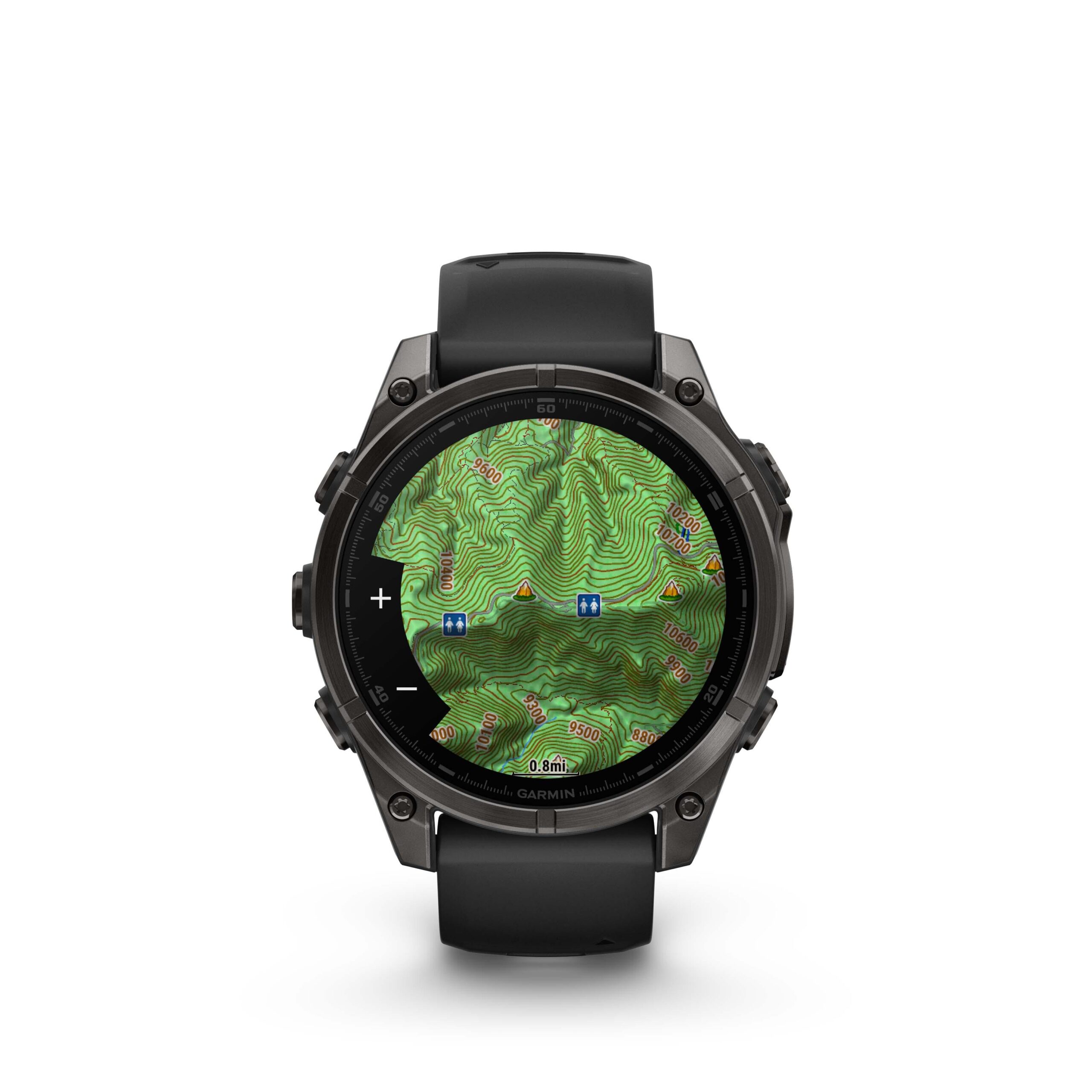 Garmin fenix 8 AMOLED – Schwarz 47mm Titan DLC – Bild 2
