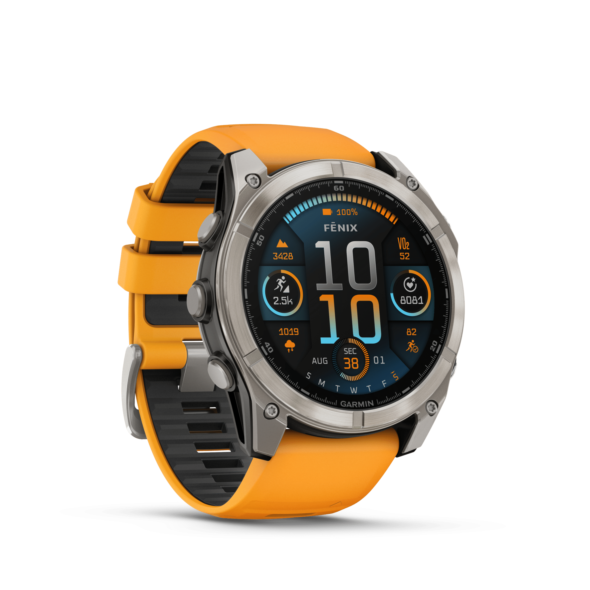 Garmin fenix 8 AMOLED – Graphit 51mm Titan