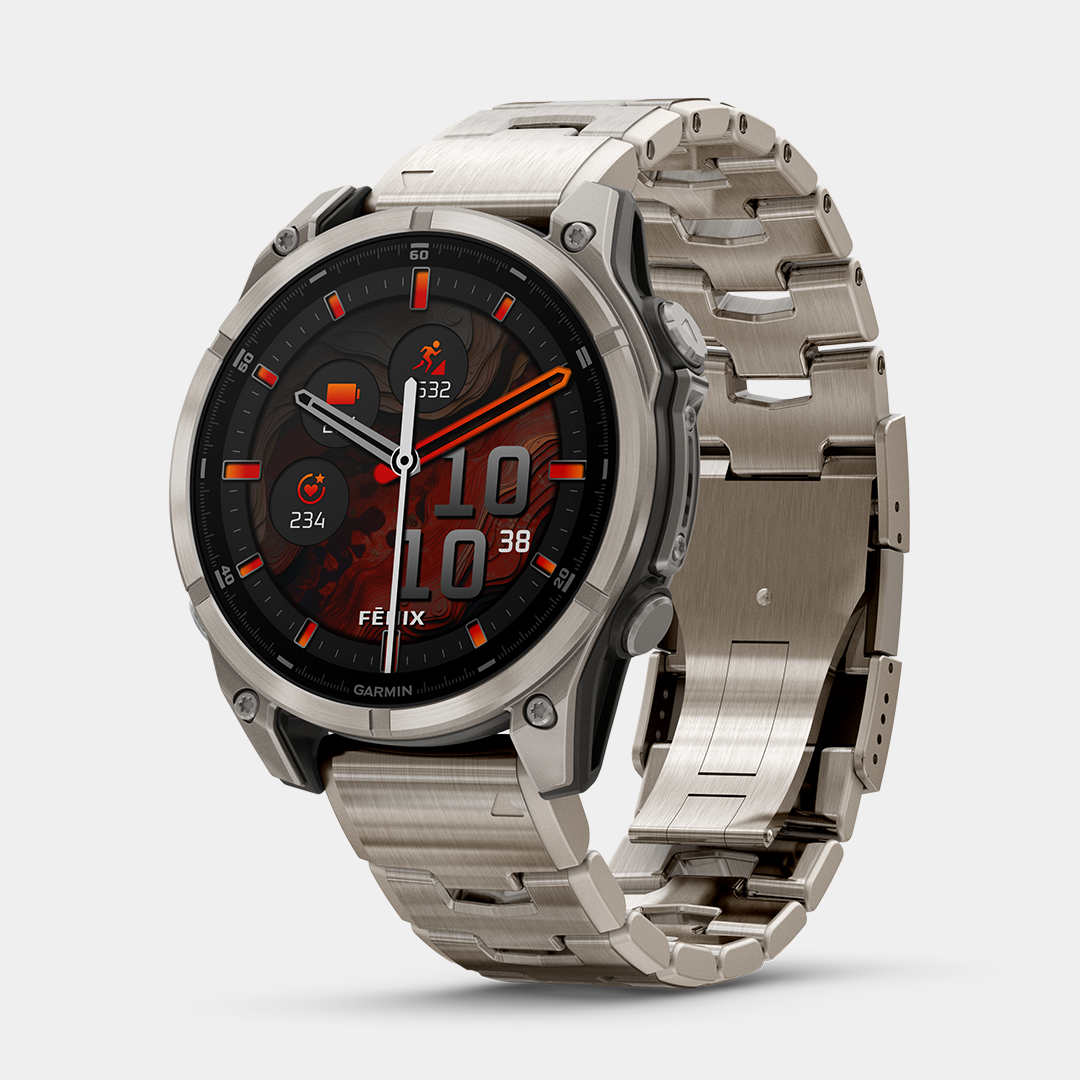 Garmin fenix 8 AMOLED – Titan 47mm