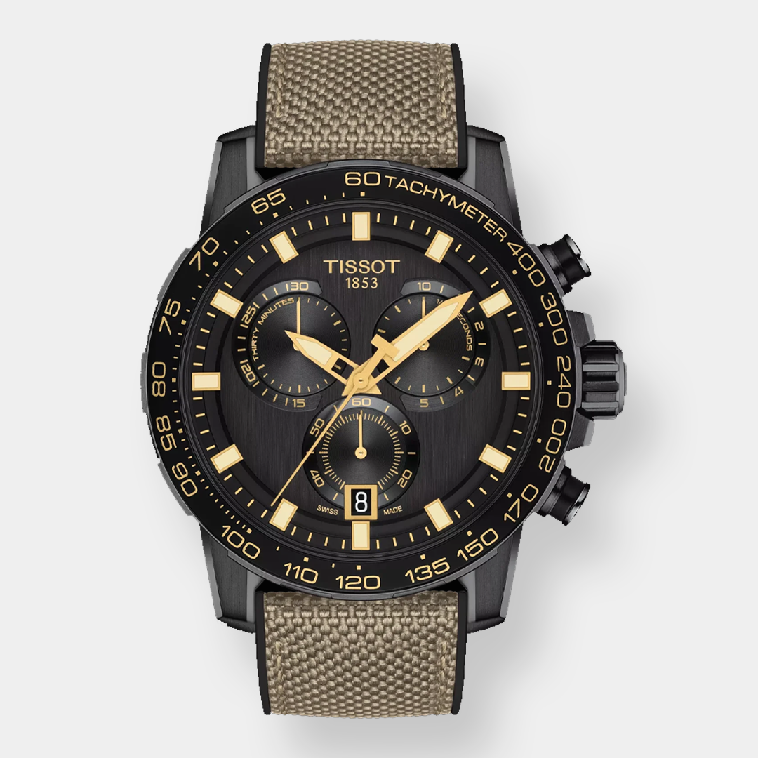 Tissot Supersport Chrono Quarz - Khaki 45.5mm