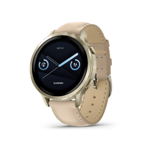 Garmin Venu 4 – Beige 41 mm Leder GPS Sportuhr
