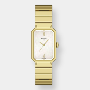 Tissot SRV Quarz - Perlmutt Gold 30mm Edelstahl