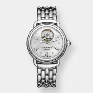 aerowatch . 1942 lady elegance automatik open heart 35mm