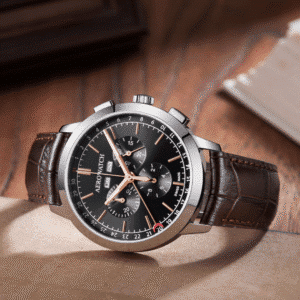 aerowatch . les grandes classiques chrono quarz leder 42mm