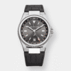 aerowatch . milan gmt sport quarz anthrazit 41mm leder