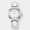 aerowatch harmonie lady quarz weiss 35mm leder