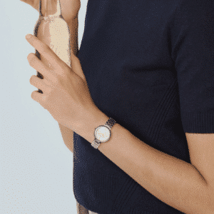 baume et mercier . joia 10848 quarz silber 28mm edelstahl