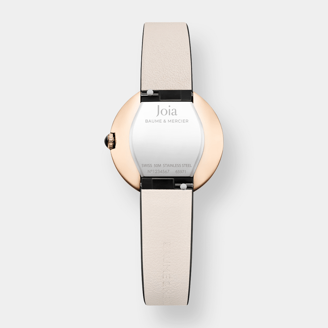 baume et mercier . joia 10849 quarz leder 28mm