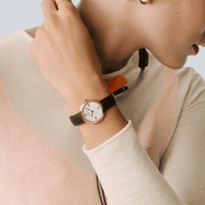 baume et mercier . joia 10849 quarz leder 28mm