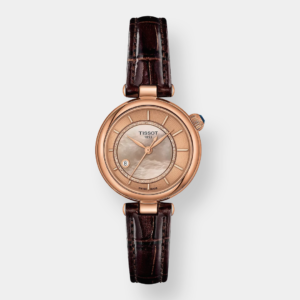 Tissot Desir Automatik - Rosè 28mm Leder Braun