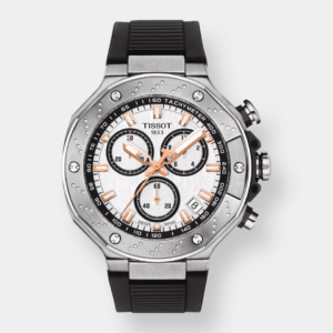 Tissot T-Race Quarz Chronograph – Weiß 45mm Edelstahl