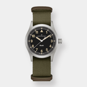 Hamilton Khaki Field Quartz – Schwarz 38mm Edelstahl