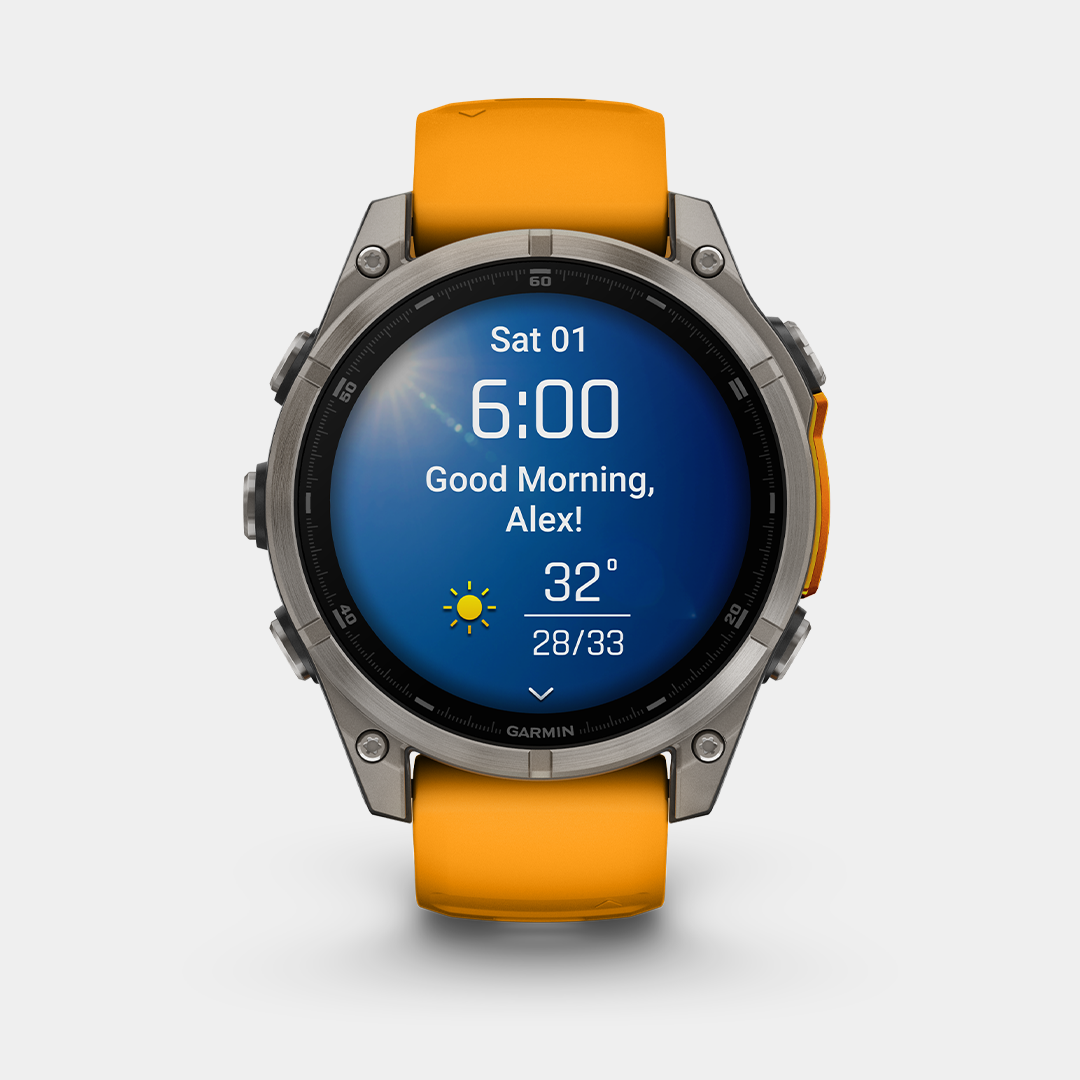 Garmin fenix 8 AMOLED – Graphit 47mm Titan – Bild 3