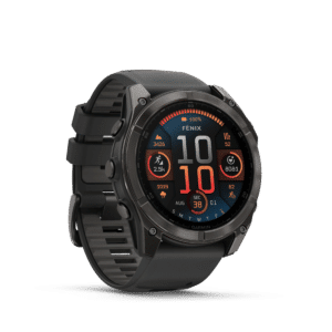 Garmin fenix 8 AMOLED – Schwarz 51mm Titan DLC