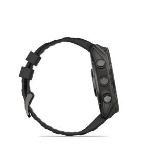 garmin fenix 8 amoled 51 mm schwarz – outdoor & multisport / carbongrau dlc