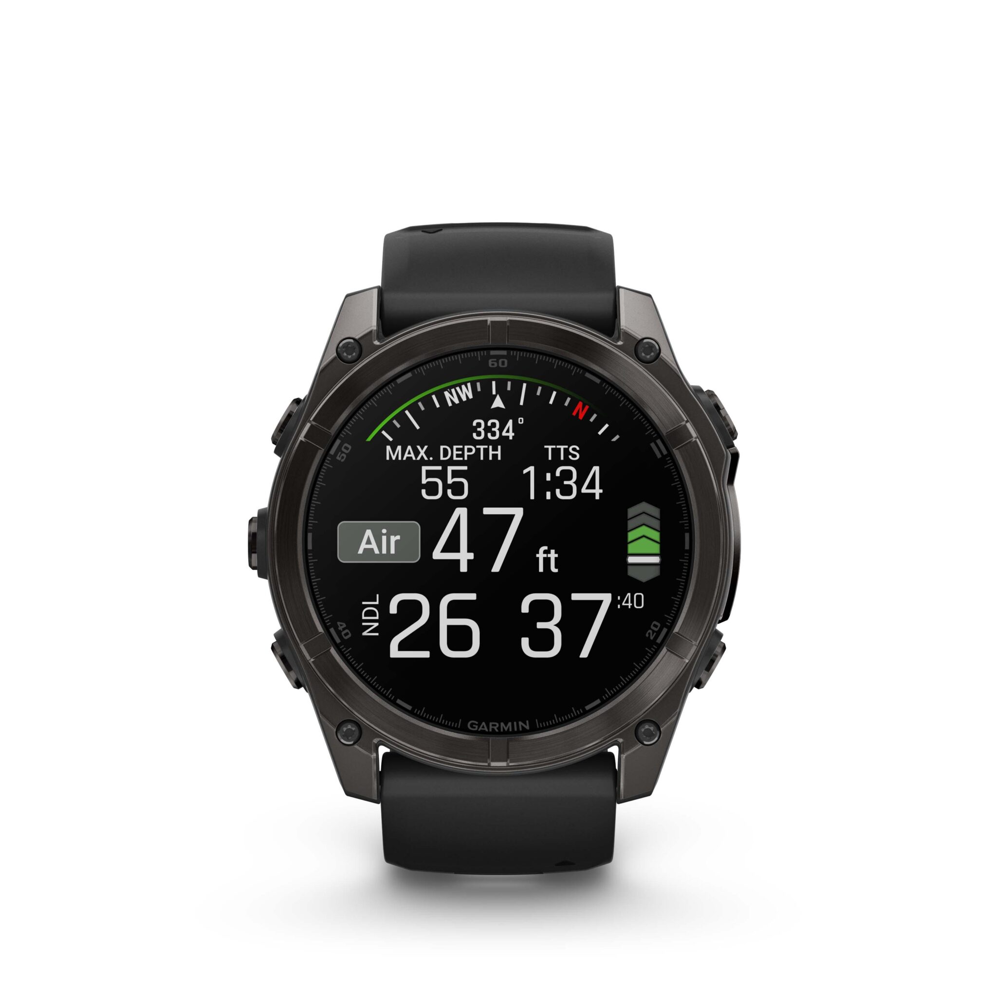 garmin fenix 8 amoled 51 mm schwarz – outdoor & multisport / carbongrau dlc