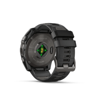 garmin fenix 8 amoled 51 mm schwarz – outdoor & multisport / carbongrau dlc