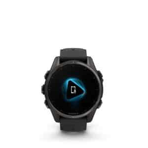 garmin fenix 8 amoled – schwarz 43mm titan dlc