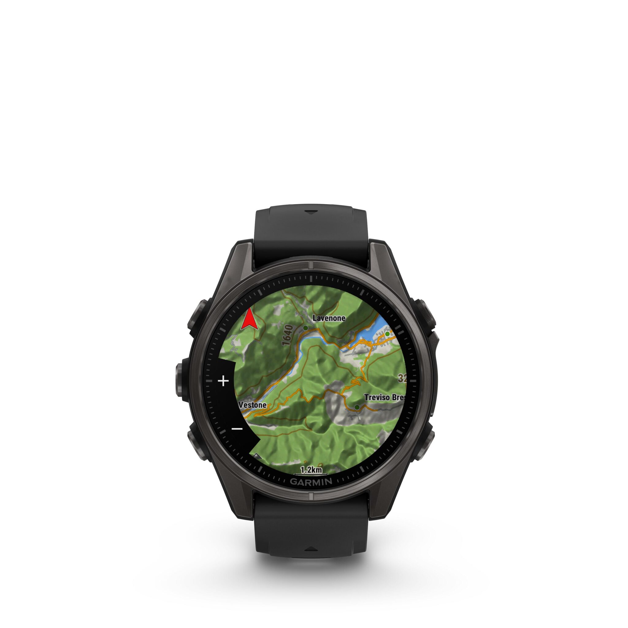 garmin fenix 8 amoled – schwarz 43mm titan dlc