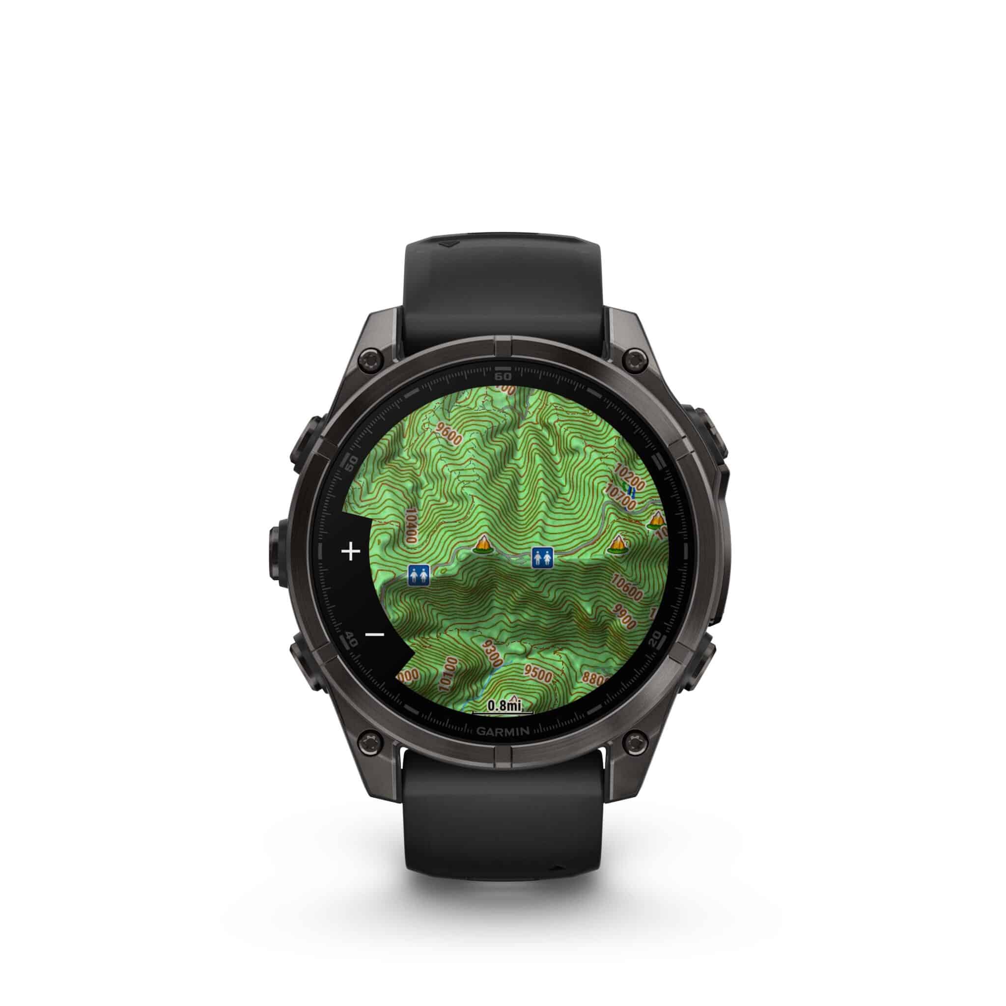 garmin fenix 8 amoled – schwarz 47mm titan dlc