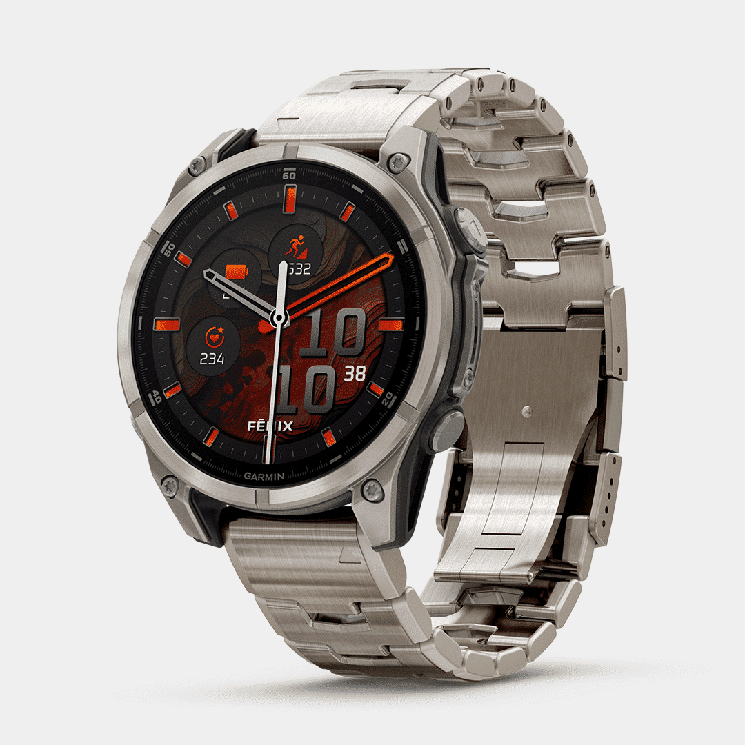 garmin fenix 8 amoled – titan 47mm