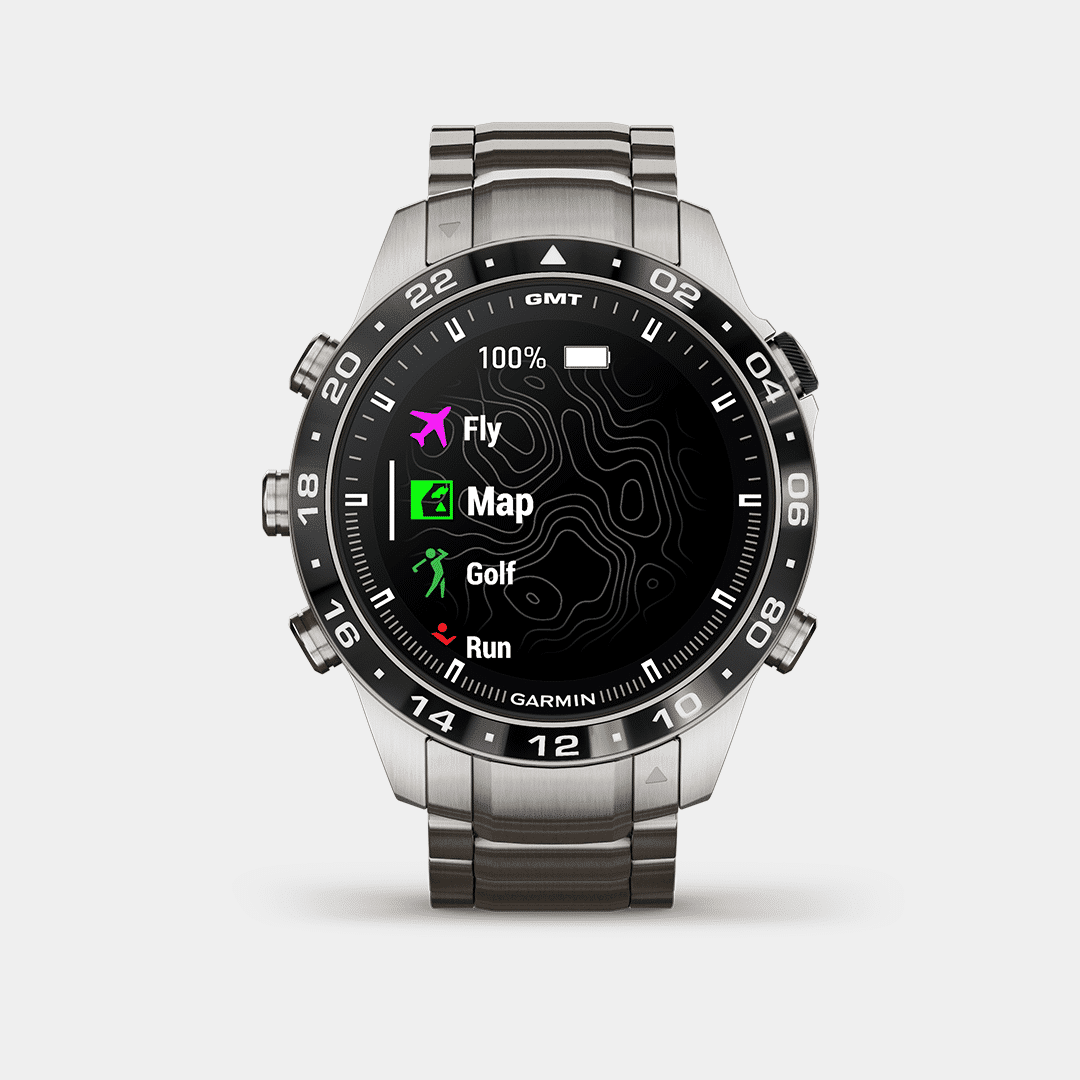 garmin marq aviator gen 2 – titan 46mm