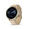 garmin venu 4 amoled 41 mm beige – gesundheit, fitness & lifestyle / lederarmband