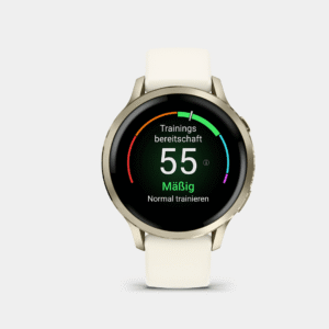 garmin venu 4 smartwatch – beige 41mm lunargold