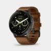 garmin venu 4 smartwatch – schwarz 45mm leder