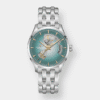 hamilton jazzmaster open heart automatik – türkis 40mm
