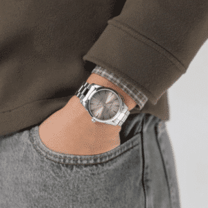 hamilton jazzmaster quartz – beige 40mm edelstahl