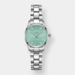 hamilton jazzmaster quarz – türkis 32mm edelstahl