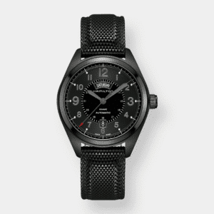 hamilton khaki field day date automatik – schwarz 40mm