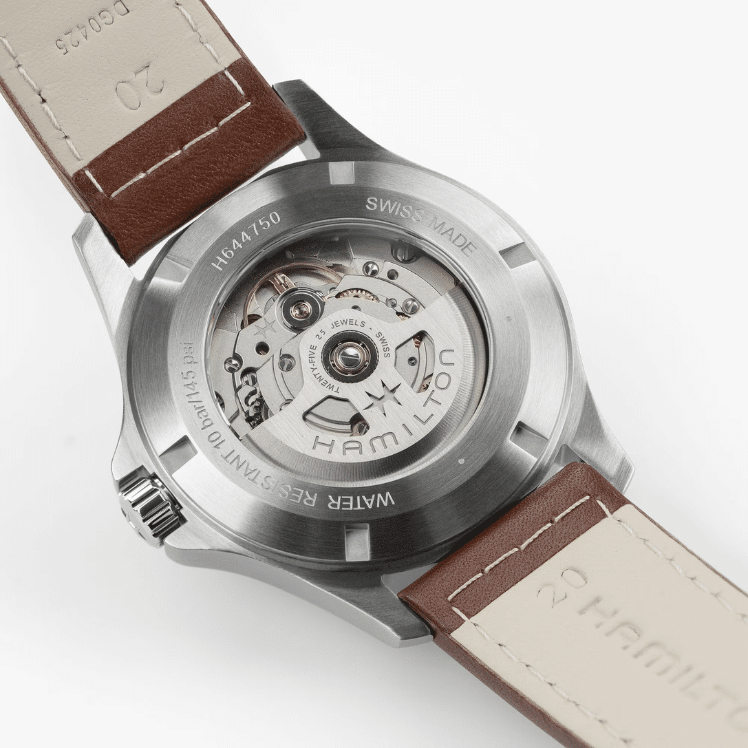 hamilton khaki field king day date automatik – schwarz 40mm