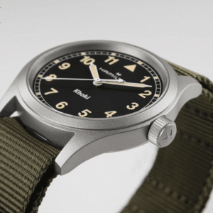 hamilton khaki field quartz – schwarz 38mm edelstahl