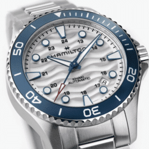 hamilton khaki navy scuba automatik – silber 40mm edelstahl