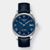 tissot le locle powermatic 80 leder 39mm blau